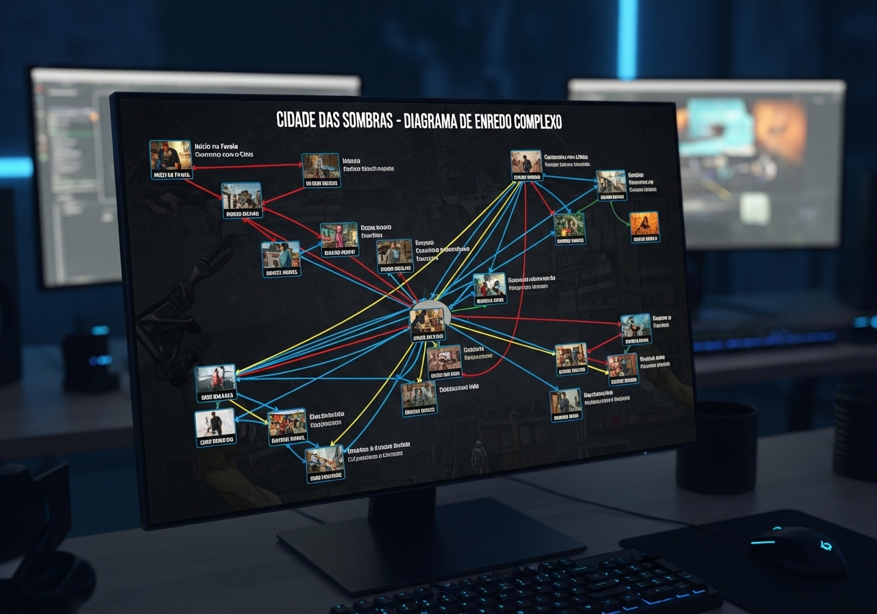 História ramificada